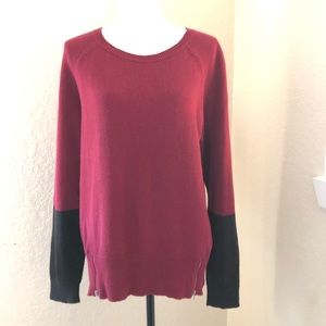 Eileen Fisher cotton cashmere blend sweater
